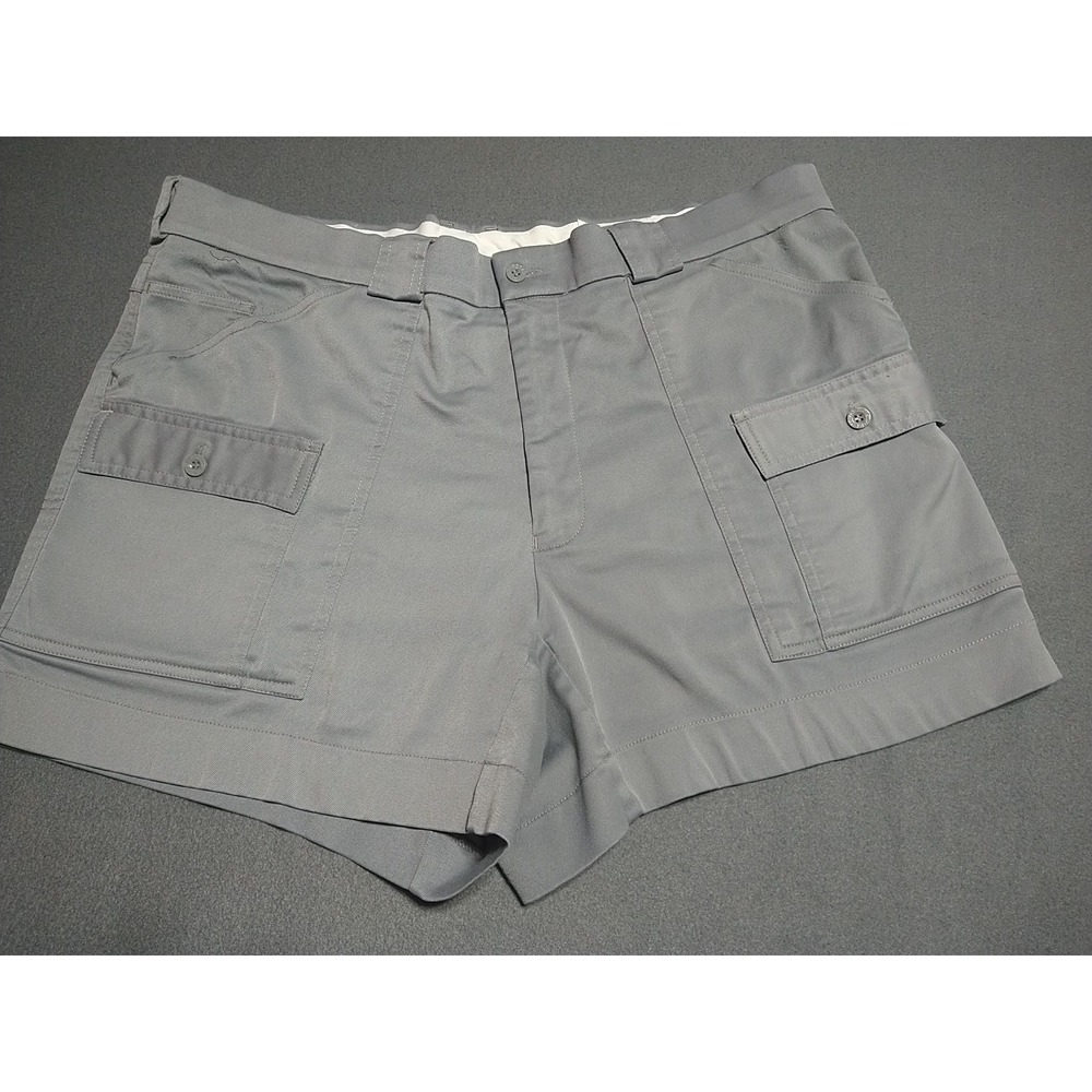 Sportif USA Short Men W40 L4.5 Gray Cargo Stretch Boating Utility Beach Hiking